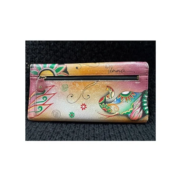 Anna by Anuschka Leather Wallet - Picture 2 of 7